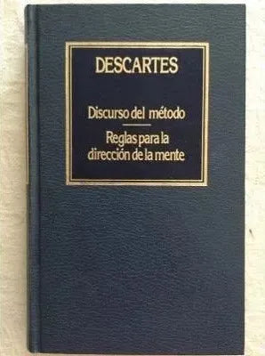 Libro usado en venta: Discurso del metodo - Reglas para la direccion de la mente de Rene Descartes; editorial Hyspamerica impreso en 1984.1