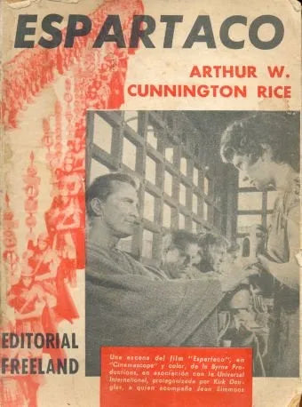 Libro usado en venta: Espartaco de Arthur W. Cunnigton Rice; editorial Freeland impreso en 1959 realizamos envios a todo el mundo.1