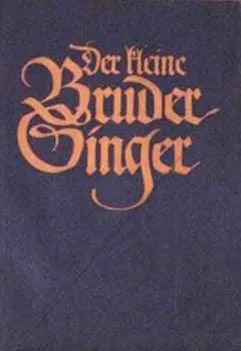 Libro usado en venta: Der Kleine Bruder Singer de Der Kleine; editorial Verlag Kassel impreso en 1959 realizamos envios a todo el mundo.1