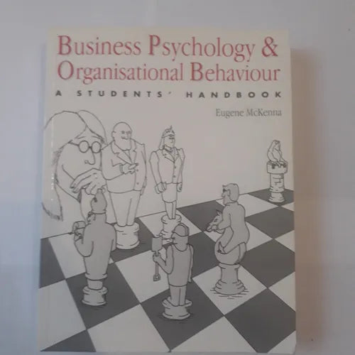 Libro usado en venta: Business Psychology & Organisational Behaviour - A student's handbook de Eugene McKenna; Psychology Press impreso en 19961.1