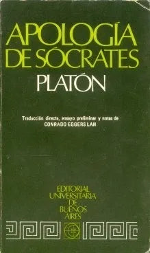 Libro usado en venta: Apologia de socrates de Platon; editorial Eudeba impreso en 1986 realizamos envios a todo el mundo.1