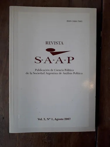Libro usado en venta: Volumen 3 - N? 1 Agosto 2007 de S-A-A-P; editorial La cuadricula impreso en 2007 realizamos envios a todo el mundo.1