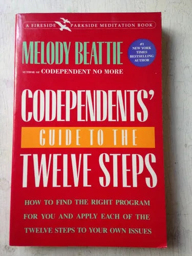 Libro usado en venta: Codependents' guide to the twelve steps de Melody Beattie; editorial Fireside/Parkside impreso en 1992 envios a todo el mundo.1