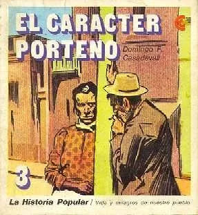 Libro usado en venta: El caracter porte?o de Domingo F. Casadevall; editorial Centro Editor de America Latina impreso en 1970 envios a todo el mundo.1