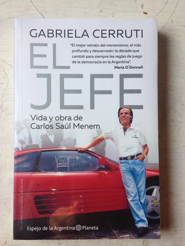 Libro usado en venta: El jefe - Vida y obra de Saul Menem de Grabriela Cerruti; editorial Planeta realizamos envios a todo el mundo.1