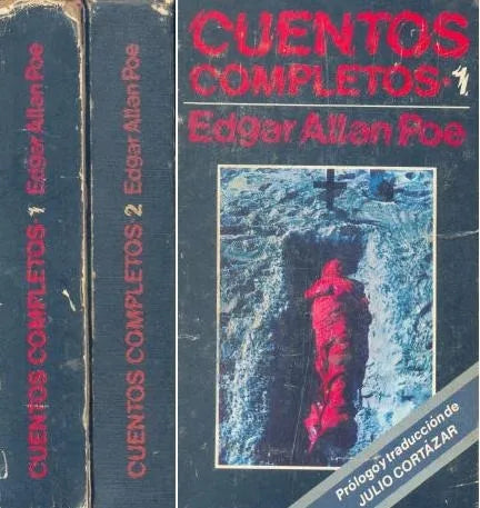 Libro usado en venta: Cuentos completos (2 Volumes) de Edgar Allan Poe; editorial Circulo de Lectores impreso en 1984 envios a todo el mundo.1