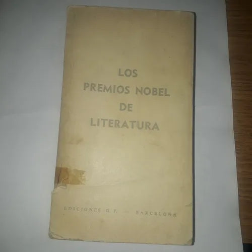 Libro usado en venta: Los premios nobel de literatura de Pearl S. Buck - Knut Hamsun - Ivan Bunin; editorial Plaza & Janes impreso en 1966.1