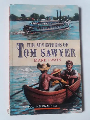 Libro usado en venta: The adventures of Tom Sawyer de Mark Twain; editorial Heinemann impreso en 1997 realizamos envios a todo el mundo.1