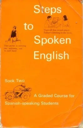Libro usado en venta: Steps to spoken english - book 2; editorial Longman realizamos envios a todo el mundo.1