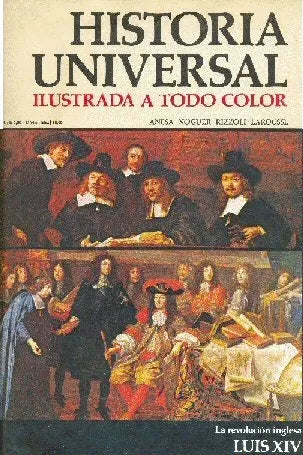 Libro usado en venta: La revolucion Inglesa - Luis XIV - N? 63 de Historia Universal; editorial Noguer impreso en 1974 envios a todo el mundo.1