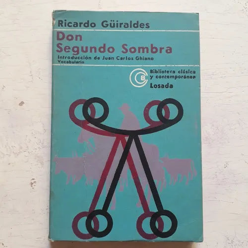 Libro usado en venta: Don segundo sombra de Ricardo Guiraldes; editorial Losada impreso en 1978 realizamos envios a todo el mundo.1