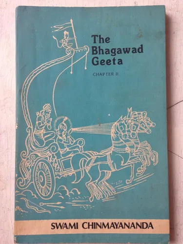 Libro usado en venta: The Bhagawad Geeta - Chapter 2 de Swami Chinmayananda; editorial Central Chinmaya impreso en 1982 envios a todo el mundo.1