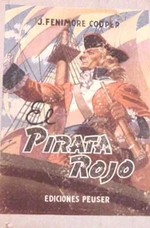 Libro usado en venta: El pirata rojo de James Fenimore Cooper; editorial Jacobo Peuser impreso en 1956 realizamos envios a todo el mundo.1