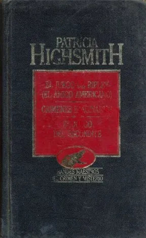 Libro usado en venta: El juego de ripley y otras de Patricia Highsmith; editorial Hyspamerica impreso en 1983 realizamos envios a todo el mundo.1