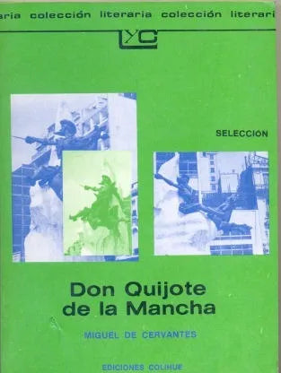 Libro usado en venta: Don Quijote de la Mancha de Miguel de Cervantes Saavedra; editorial Colihue impreso en 1981 realizamos envios a todo el mundo.1