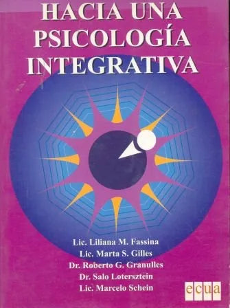 Libro usado en venta: Hacia una psicologia integrativa; editorial Ediciones Culturales Universitarias Argentinas impreso en 1998.1
