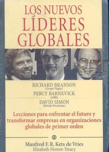 Libro usado en venta: Los Nuevos Lideres Globales de Manfred F. R. Kets de Vries; editorial Norma impreso en 1999 realizamos envios a todo el mundo.1