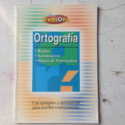 Libro usado en venta: Ortografia - Con ejemplos y ejercitacion; realizamos envios a todo el mundo.1