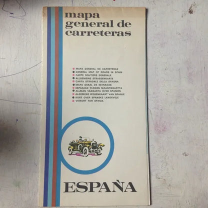 Libro usado en venta: Espa?a - Mapa general de carreteras; realizamos envios a todo el mundo.1