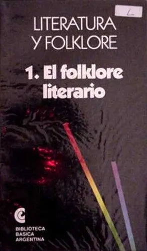 Libro usado en venta: Literatura y folklore - El folklore literario de Augusto Cortazar - Palermo; Centro Editor de America Latina impreso en 1992.1
