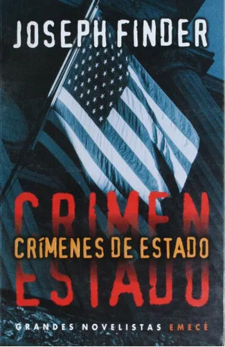 Libro usado en venta: Cr?menes de estado de Joseph Finder; editorial Emecé impreso en 1999 realizamos envios a todo el mundo.1
