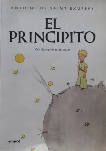 Libro usado en venta: El principito de Antoine De Saint Exupery; editorial Emece impreso en 2014 realizamos envios a todo el mundo.1