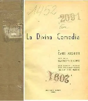 Libro usado en venta: La divina comedia de Dante Alighieri; editorial Buenos Aires impreso en 1940 realizamos envios a todo el mundo.1