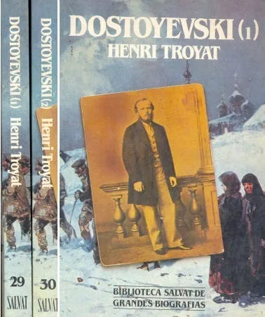 Libro usado en venta: Dostoyevski - Volumen 1 y 2 de Henri Troyat; editorial Salvat impreso en 1985 realizamos envios a todo el mundo.1