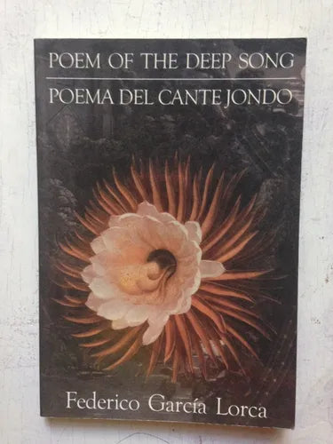 Libro usado en venta: Poem of the deep song - Poema del cantejondo de Federico Garcia Lorca; editorial City Lights Books impreso en 1987.1