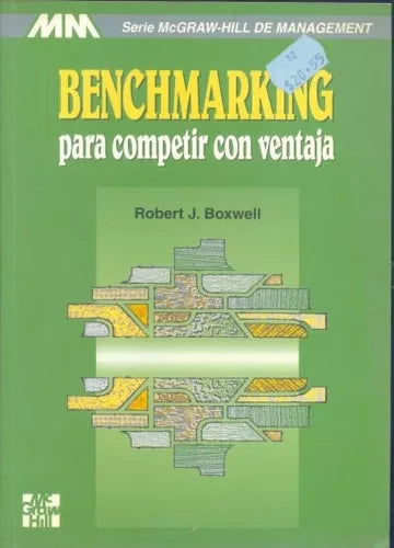 Libro usado en venta: Benchmarking para competir con ventaja de Robert J. Boxwell; editorial McGraw-Hill impreso en 1994 envios a todo el mundo.1
