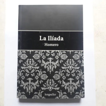 Libro usado en venta: La iliada (rustico) de Homero; editorial Longseller impreso en 2016 realizamos envios a todo el mundo.1