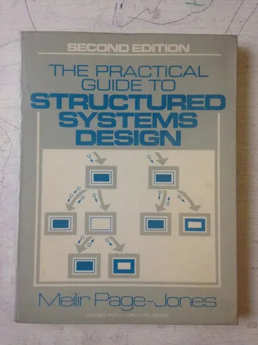 Libro usado en venta: The practical guide to structured systems design de Meilir Page-Jones; editorial Yourdon Press impreso en 1988.1