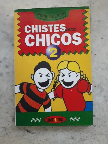 Libro usado en venta: Super chistes para chicos 2 de Pepe Muleiro; editorial Sudamericana impreso en 1997 realizamos envios a todo el mundo.1