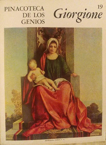 Libro usado en venta: Pinacoteca de los genios 19 de Giorgione; editorial Codex impreso en 1964 realizamos envios a todo el mundo.1