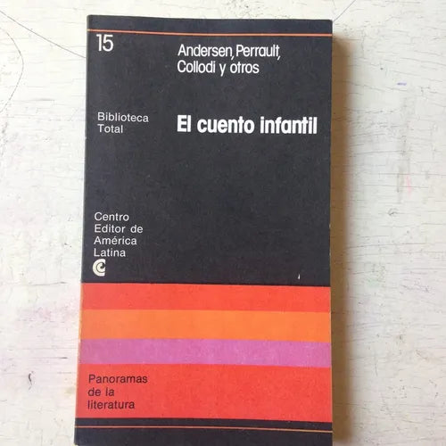 Libro usado en venta: El cuento infantil de Andersen, Perrault, Collodi y otros; editorial Centro Editor de America Latina impreso en 1977.1