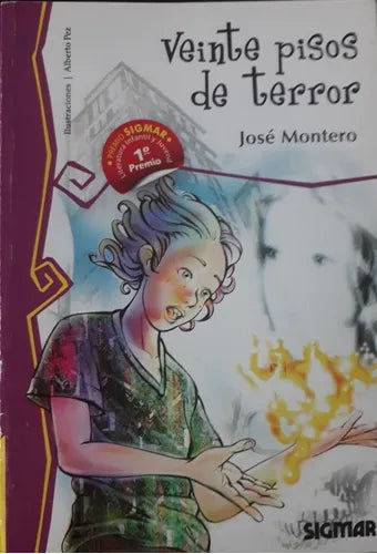 Libro usado en venta: Veinte pisos de terror de Jose Montero; editorial Sigmar impreso en 2012 realizamos envios a todo el mundo.1