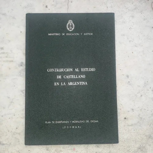 Libro usado en venta: Contribucion al estudio del Castellano en la Argentina; impreso en 1962 realizamos envios a todo el mundo.1