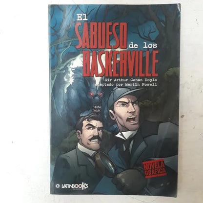 Libro usado en venta: El sabueso de los Baskerville de Arthur Conan Doyle; editorial LatinBooks impreso en 2009 realizamos envios a todo el mundo.1