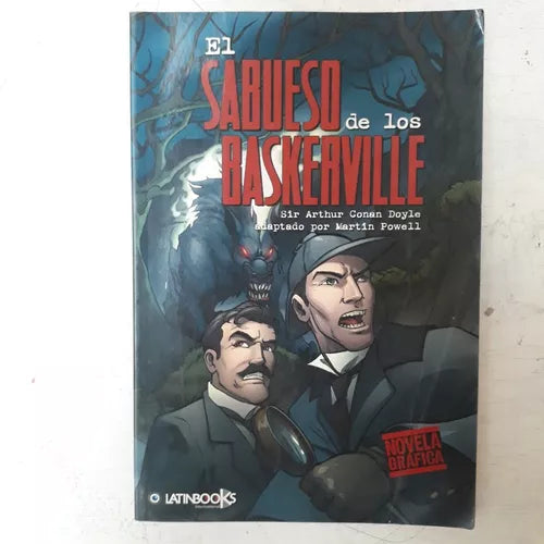 Libro usado en venta: El sabueso de los Baskerville de Arthur Conan Doyle; editorial LatinBooks impreso en 2009 realizamos envios a todo el mundo.1