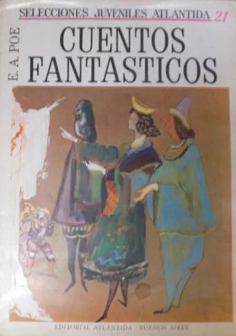 Libro usado en venta: Cuentos Fantasticos de Edgar Allan Poe; editorial Atlantida impreso en 1969 realizamos envios a todo el mundo.1