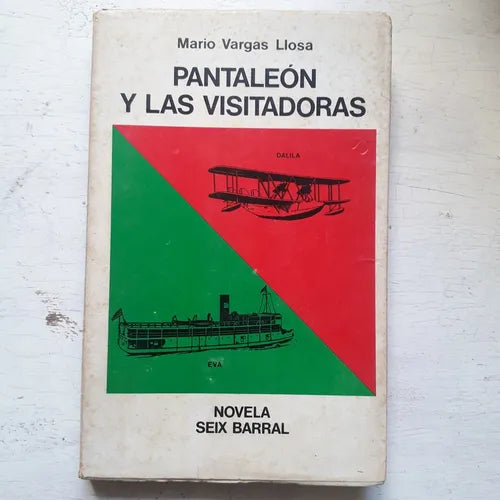 Libro usado en venta: Pantaleon y las visitadoras (Primera Edicion) de Mario Vargas Llosa; editorial Seix Barral impreso en 1973.1