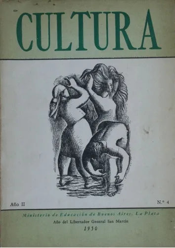 Libro usado en venta: Cultura - A?o II - N? 4 de Ministerio de educacion; editorial Ministerio de educación impreso en 1950 envios a todo el mundo.1