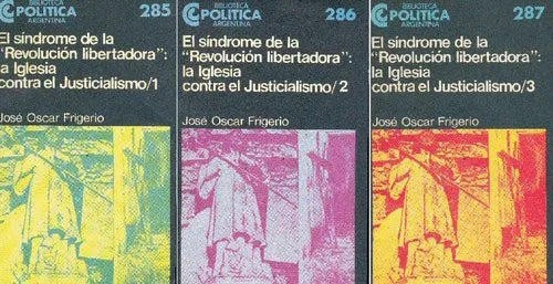 Libro usado en venta: El sindrome de la "Revolucion libertadora": la iglesia contra el justicialismo de Frigerio; Centro Editor de America Latina 19901.1
