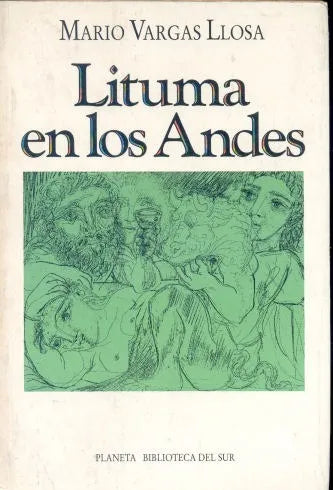 Libro usado en venta: Lituma en los Andes de Mario Vargas Llosa; editorial Planeta impreso en 1993 realizamos envios a todo el mundo.1