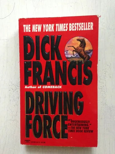 Libro usado en venta: Driving force de Dick Francis; editorial Fawcett impreso en 1994 realizamos envios a todo el mundo.1