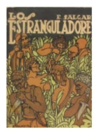 Libro usado en venta: Los estranguladores de Emilio Salgari; editorial Selectas realizamos envios a todo el mundo.1