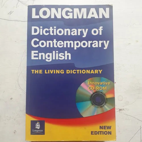 Libro usado en venta: Dictionary of contemporary English (Incluye CD-ROM); editorial Longman impreso en 2003 realizamos envios a todo el mundo.1