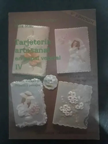 Libro usado en venta: Tarjeteria artesanal en papel vegetal - Tomo 4 de Veronika Noel Kober - Milamak; editorial Fos- epsilon impreso en 1993.1