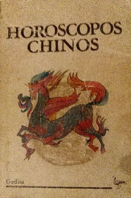 Libro usado en venta: Horoscopos chinos de Paula Delsol; editorial Gedisa impreso en 1984 realizamos envios a todo el mundo.1