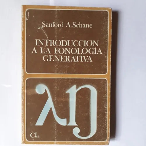 Libro usado en venta: Introduccion a la fonologia generativa de Sanford A. Schane; editorial Labor impreso en 1979 realizamos envios a todo el mundo.1